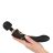 Masážní hlavice a vibrátor 2v1 CLEOPATRA Wand Massager black