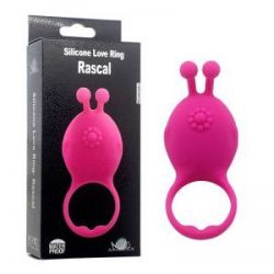 Silicone LOVE ring Rascal, silikónový erekčný krúžok na penis, nabíjací, vodeodolný