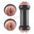 Training Master, oboustranný masturbátor pro muže, Stroker - vagina a anál, 21 cm