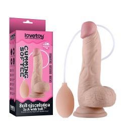 Striekací penis, penis s balónikom, dĺžka 20 cm, Lovetoy