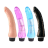 Vibračné gélové dildo 23 cm, SEXTOYS Real