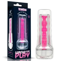 Lumino Play masturbátor v noci vydáva ružové svetlo - NOVINKA