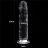 Flawless Clear, číre dildo 18 cm