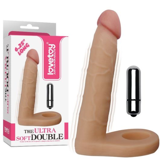 15,8 cm Ultra Soft Double Vibrating, Análny