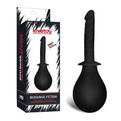 Análna sprcha, Bondage Fetish Deluxe Douche, čierna, 240 ml