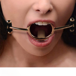 Oral O-Ring Women, kolík slúži na stláčanie jazyka s otvorenými ústami